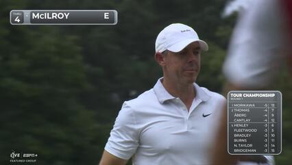 Rory McIlroy | Round 1 | 4th hole | Shot 4 | 2025 TOUR Championship