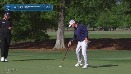 Alex Fitzpatrick | Round 2 | 12th hole | Shot 4 | 2026 Zurich Classic
