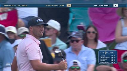 Wyndham Clark | Round 4 | 17th hole | Shot 1 | 2026 THE PLAYERS