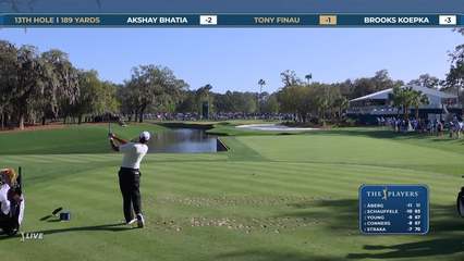 Tony Finau | Round 2 | 13th hole | Shot 1 | 2026 THE PLAYERS