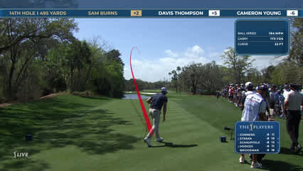 Sam Burns | Round 2 | 14th hole | Shot 1 | 2026 THE PLAYERS