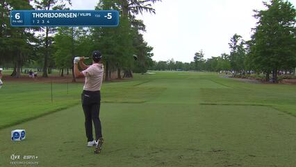 Michael Thorbjornsen | Round 1 | 6th hole | Shot 1 | 2025 Zurich Classic