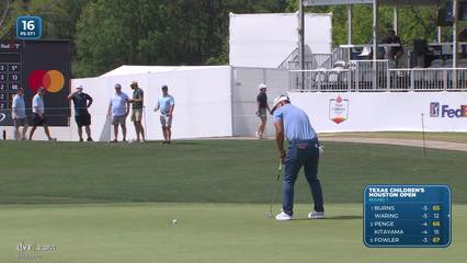 Kurt Kitayama | Round 1 | 16th hole | Shot 4 | 2026 Texas Children's