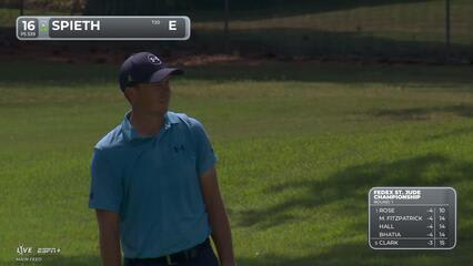Jordan Spieth | Round 1 | 16th hole | Shot 3 | 2025 FedEx St. Jude