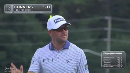 Corey Conners | Round 4 | 15th hole | Shot 2 | 2025 TOUR Championship