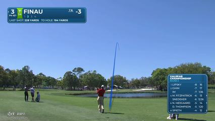 Tony Finau | Round 2 | 3rd hole | Shot 2 | 2026 Valspar