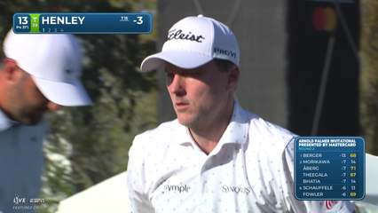 Russell Henley | Round 2 | 13th hole | Shot 1 | 2026 Arnold Palmer