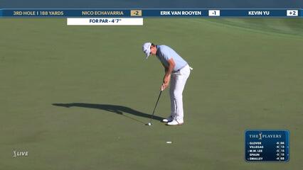 Nico Echavarria | Round 1 | 3rd hole | Shot 3 | 2025 THE PLAYERS