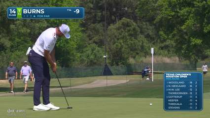 Sam Burns | Round 4 | 14th hole | Shot 4 | 2026 Texas Children's