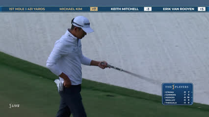Michael Kim | Round 2 | 1st hole | Shot 4 | 2026 THE PLAYERS