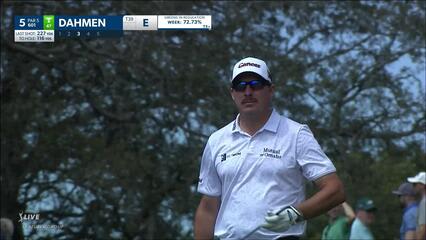 Joel Dahmen | 2023 Valspar | Round 2 | 5th hole | Shot 3