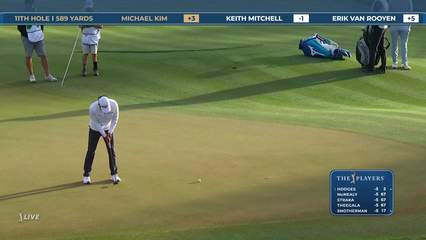 Michael Kim | Round 2 | 11th hole | Shot 5 | 2026 THE PLAYERS