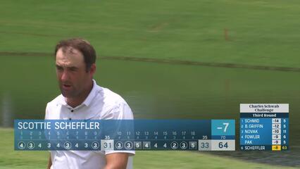 Scottie Scheffler | Round 3 | 18th hole | Shot 5 | 2025 Charles Schwab