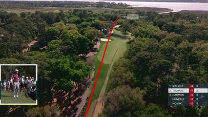 Justin Thomas | Round 3 | 13th hole | Shot 1 | 2025 RBC Heritage