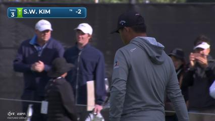 Si Woo Kim | Round 1 | 3rd hole | Shot 3 | 2026 The Genesis
