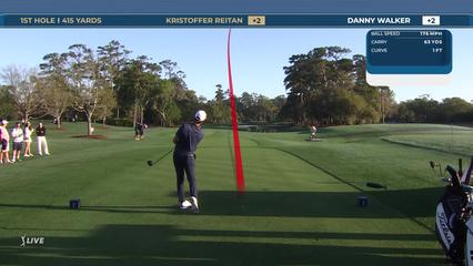 Kristoffer Reitan | Round 3 | 1st hole | Shot 1 | 2026 THE PLAYERS