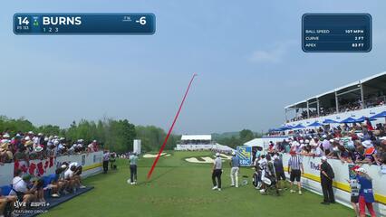 Sam Burns | Round 2 | 14th hole | Shot 1 | 2025 RBC Canadian