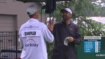 Scottie Scheffler | Round 2 | 17th hole | Shot 1 | 2025 the Memorial