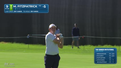 Matt Fitzpatrick | Round 4 | 9th hole | Shot 2 | 2026 The Genesis