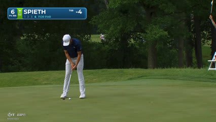 Jordan Spieth | Round 4 | 6th hole | Shot 5 | 2026 John Deere