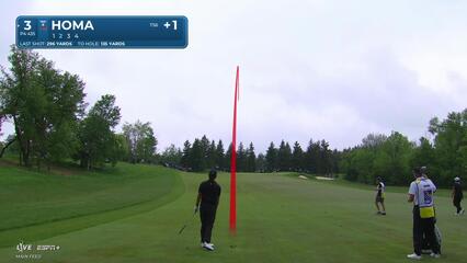 Max Homa | Round 1 | 3rd hole | Shot 2 | 2025 RBC Canadian