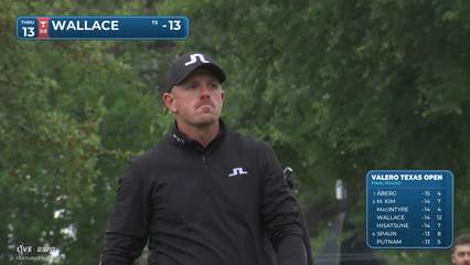 Matt Wallace | Round 4 | 13th hole | Shot 4 | 2026 Valero