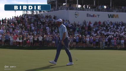 Scottie Scheffler | Round 2 | 18th hole | Shot 3 | 2025 WM Phoenix Open