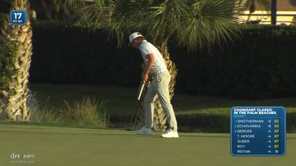 Kristoffer Reitan | Round 1 | 17th hole | Shot 3 | 2026 Cognizant Classic