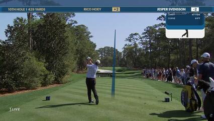 Rico Hoey | Round 3 | 10th hole | Shot 1 | 2025 THE PLAYERS