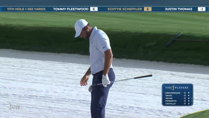 Scottie Scheffler | Round 1 | 11th hole | Shot 3 | 2026 THE PLAYERS