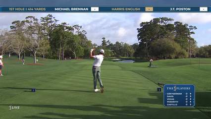 Harris English | Round 1 | 1st hole | Shot 1 | 2026 THE PLAYERS