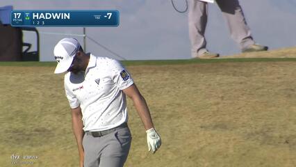 Adam Hadwin | Round 3 | 17th hole | Shot 1 | 2025 The American Express