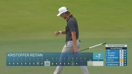 Kristoffer Reitan | Round 2 | 16th hole | Shot 4 | 2026 Truist Championship
