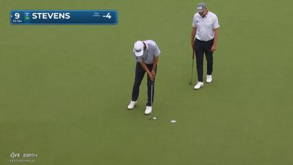 Sam Stevens | Round 2 | 9th hole | Shot 3 | 2025 Houston Open