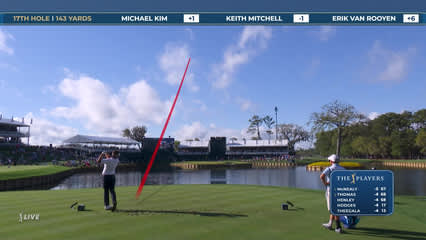 Keith Mitchell | Round 1 | 17th hole | Shot 3 | 2026 THE PLAYERS