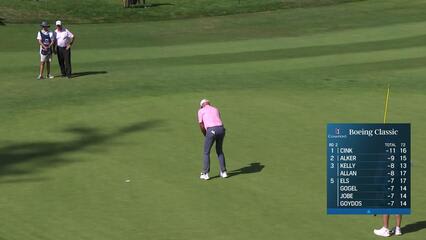 Stewart Cink | Round 2 | 17th hole | Shot 3 | 2025 Boeing Classic