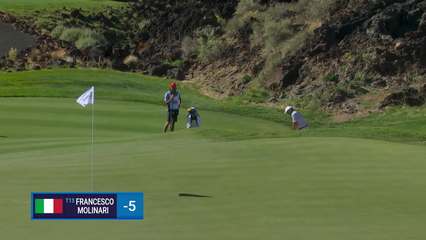 Francesco Molinari | Round 2 | 17th hole | Shot 2 | 2025 Bank of Utah