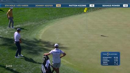 Johnny Keefer | Round 2 | 5th hole | Shot 3 | 2026 THE PLAYERS