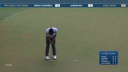 Karl Vilips | Round 2 | 15th hole | Shot 5 | 2026 THE PLAYERS