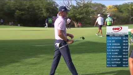 Jake Knapp | Round 1 | 17th hole | Shot 2 | 2025 Mexico Open