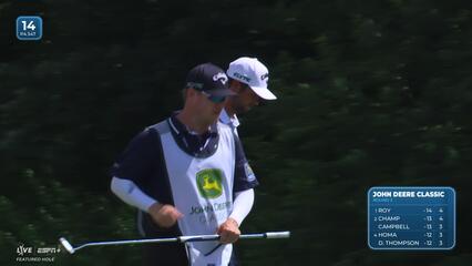 Adam Svensson | Round 3 | 14th hole | Shot 4 | 2025 John Deere