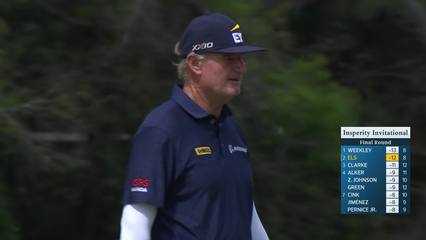 Ernie Els | Round 3 | 9th hole | Shot 4 | 2026 Insperity Invit