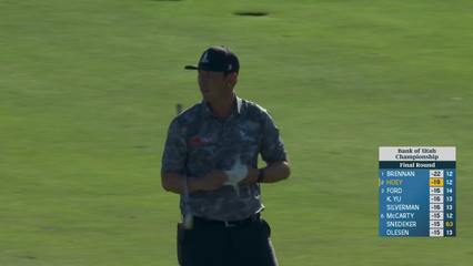 Rico Hoey | Round 4 | 13th hole | Shot 2 | 2025 Bank of Utah