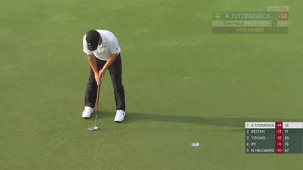 Alex Fitzpatrick | Round 3 | 16th hole | Shot 5 | 2026 Truist Championship