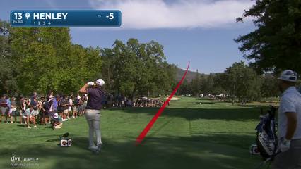 Russell Henley | Round 1 | 13th hole | Shot 1 | 2025 Procore