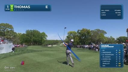 Justin Thomas | Round 1 | 1st hole | Shot 1 | 2026 Valspar