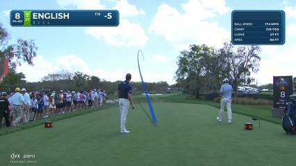 Harris English | Round 4 | 8th hole | Shot 1 | 2026 Arnold Palmer