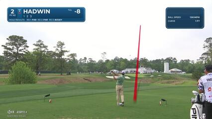 Adam Hadwin | Round 4 | 2nd hole | Shot 1 | 2025 Houston Open