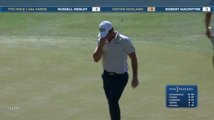 Viktor Hovland | Round 2 | 7th hole | Shot 4 | 2026 THE PLAYERS