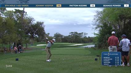 Johnny Keefer | Round 1 | 5th hole | Shot 1 | 2026 THE PLAYERS
